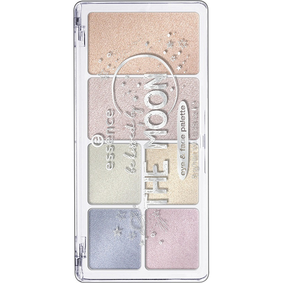 Essence Eye & Face Palette paletka na oči a obličej 03 Be Kissed by The Moon 8 g