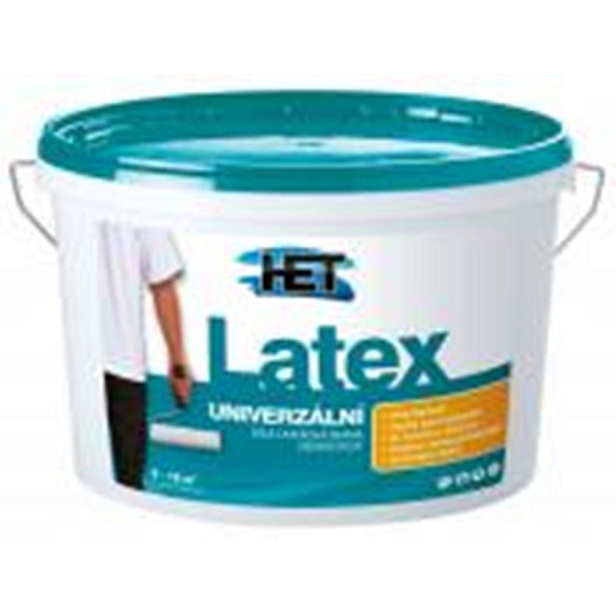 Het Latex Univerzální bílá latexová barva 5 kg