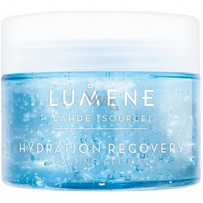Lumene Source Hydration Recovery Aerating Gel Mask hydratační obnovující okysličující pleťová gelová maska pro všechny typy pleti 150 ml