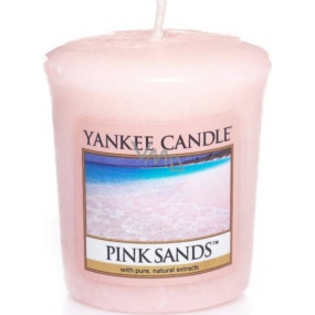 Yankee Candle Pink Sands - Růžové písky vonná svíčka votivní 49 g