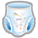 Bella Happy Pants 4 Maxi 8-14 kg natahovací plenkové kalhotky pro děti 24 kusů + pexeso