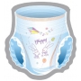 Bella Happy Pants 4 Maxi 8-14 kg natahovací plenkové kalhotky pro děti 24 kusů + pexeso