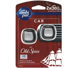 Ambi Pur Car Old Spice osvěžovač vzduchu do auta 2 x 2 ml