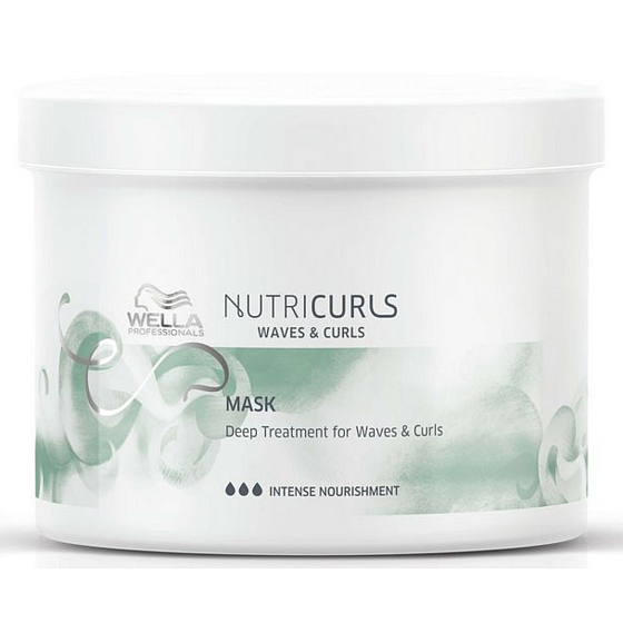Wella Professionals Nutricurls Waves & Curls maska pro vlnité a kudrnaté vlasy 500 ml maxi