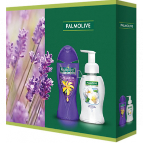 Palmolive Aroma Sensations So Relaxed sprchový gel 250 ml + Magic Softness Jasmine tekuté mýdlo dávkovač 250 ml, kosmetická sada