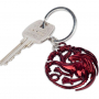 Epee Merch Hra o Trůny Game of Thrones - Targaryen Klíčenka kovová 4,5 x 6 cm