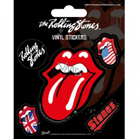Epee Merch The Rolling Stones Vinylové samolepky 5 kusů