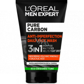 Loreal Paris Men Expert Pure Carbon Anti-imperfection 3v1 čistící pleťový gel 100 ml