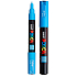 Posca Univerzální akrylátový popisovač 0,7 - 1 mm Světle modrá PC-1M