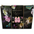 Baylis & Harding Boudoire Rose šampon na vlasy 100 ml + sprchový gel 100 ml + mléko na tělo a ruce 50 ml + kondicionér na vlasy 50 ml + etue, kosmetická sada pro ženy