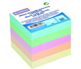 Donau Poznámkový papír náhradní, nelepený, mix barev 83 x 83 mm