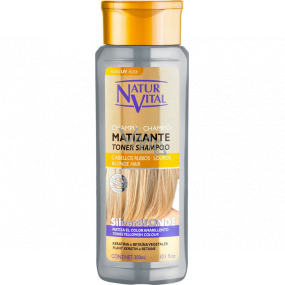 Natur Vital SilverBlonde šampon pro blond vlasy neutralizující žluté tóny 300 ml
