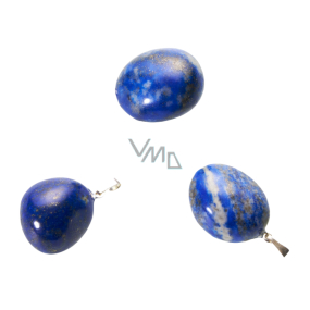 Lapis Lazuli Troml přívěsek přírodní kámen, S cca 2,5 cm, 1 kus, kámen harmonie