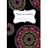 Ditipo Relax do kabelky Mandala růžová kreativní zápisník 16 listů, formát A6 15 x 10,5 cm
