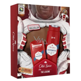 Old Spice Whitewater deodorant stick 50 ml + 3v1 sprchový gel na tvář, tělo a vlasy 250 ml, kosmetická sada pro muže