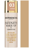Dermacol Infinity Víceúčelový make-up a korektor 03 Sand 20 g