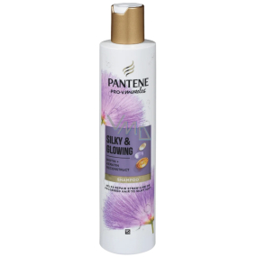 Pantene Pro-V Miracles Silky & Glowing šampon pro poškozené a suché vlasy 250 ml