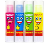 Herkules Neon Univerzální lepicí tyčinka pro domácnost, školu a kancelář 15 g