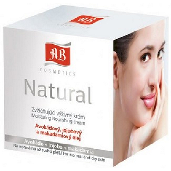 Ab Natural Avokádo Jjojoba Makadamia zvláčnující výživný krém 50 g