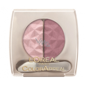 Loreal Paris Color Appeal oční stíny 208 Rose Prune 2,6 g