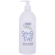 Ziaja Sensitive Skin krémový mycí gel pro citlivou pokožku 400 ml