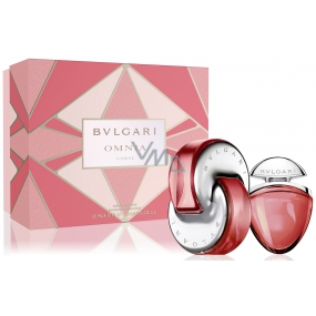 Bvlgari Omnia Coral toaletní voda 65 ml + toaletní voda 15 ml, pro ženy dárková sada