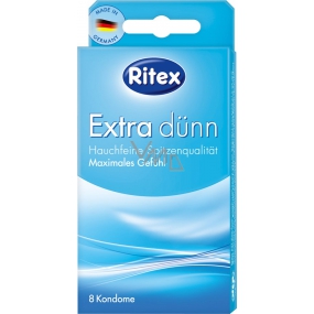 Ritex Extra Dünn kondom extra tenký 8 kusů