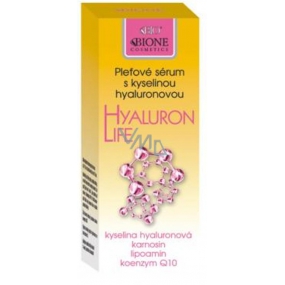 Bione Cosmetics Hyaluron Life s kyselinou hyaluronovou pleťové sérum pro smíšenou až mastnou pleť 40 ml