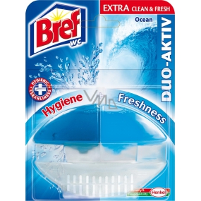 Bref Duo Aktiv Extra Clean & Fresh Ocean WC gel komplet závěs 60 ml
