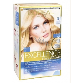 Loreal Paris Excellence Pure Blonde barva na vlasy 04 Blond ultra světlá šampaň