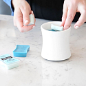 WoodWick White Tea & Jasmine - Bílý čaj a Jasmín vonný vosk do aromalampy 22.7 g