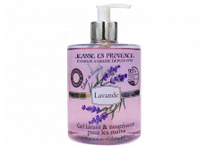 Jeanne en Provence Lavande Levandule mycí gel na ruce dávkovač 500 ml