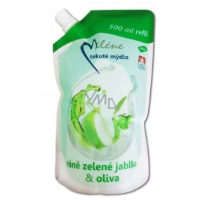 Miléne Zelené Jablko a oliva tekuté mýdlo náhradní náplň 500 ml