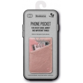 If Bookaroo Phone Pocket Pouzdro - kapsička na telefon na doklady rose gold 195 x 95 x 18 mm