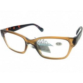 Berkeley Čtecí dioptrické brýle +1,5 plast světle hnědé, tygrované stranice 1 kus ER4198