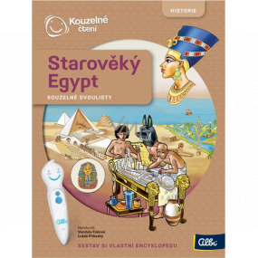 Albi Kouzelné čtení interaktivní kouzelné dvoulisty Starověký Egypt věk 8+