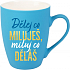 Albi Sametový hrnek Dělej co miluješ tyrkysový 300 ml