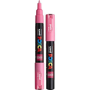 Posca Univerzální akrylátový popisovač 0,7 - 1 mm Růžová PC-1M