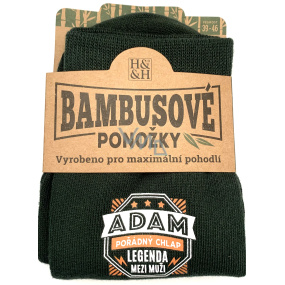 Albi Bambusové ponožky Adam, velikost 39 - 46