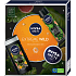 Nivea Men Extreme Wild Fresh Green sprchový gel 250 ml + Extreme Wild Cedarwood & Fresh Grapefruit antiperspirant deodorant sprej 150 ml + Creme krém 30 ml, kosmetická sada pro muže