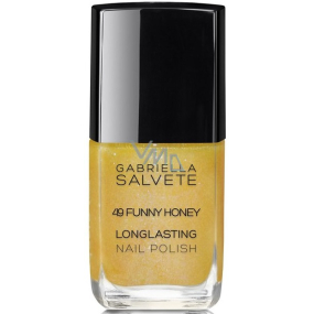 Gabriella Salvete Longlasting Enamel dlouhotrvající lak na nehty s vysokým leskem 49 Funny Honey 11 ml