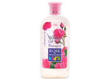 Rose of Bulgaria 2v1 sprchový gel a šampon s růžovou vodou pro děti 200 ml
