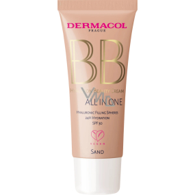 Dermacol BB All in One hyaluronový krém 01 Sand 30 ml