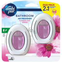 Ambi Pur Bathroom Flower & Spring osvěžovač vzduchu do koupelny 2 x 7,5 ml, duopack