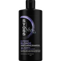 Syoss Blonde & Silver šampon pro zesvětlené, blond a šedé vlasy, 440 ml