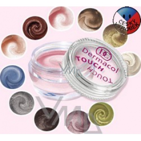 Dermacol Pearl Touch Eyeshadow vysoce třpytivé pěnové oční stíny 4,9 g odstín 6