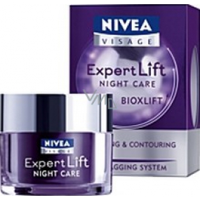 Nivea Visage Expert Lift vypnutí pleti noční krém 50 ml