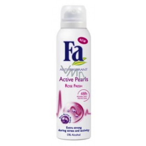Fa Active Pearls Rose Fresh deodorant sprej pro ženy 150 ml