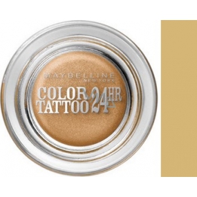 Maybelline Color Tattoo 24h oční stíny 05 Eternal Gold 4 g