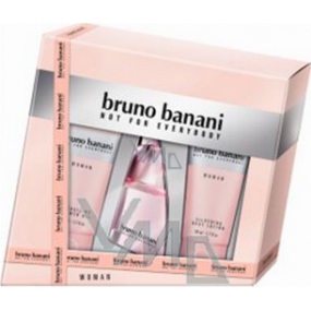 Bruno Banani Woman toaletní voda 20 ml + sprchový gel 50 ml + tělové mléko 50 ml, dárková sada